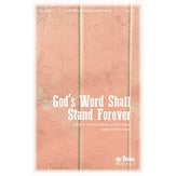 God's Word Shall Stand Forever SATB choral sheet music cover